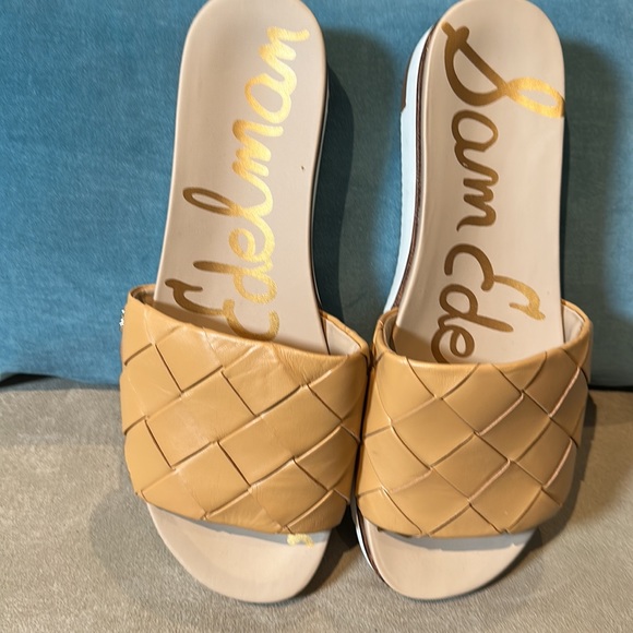 Sam Edelman 10- natural weaved leather sandal - Picture 10 of 10